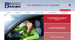 Desktop Screenshot of beaconautoglass.com